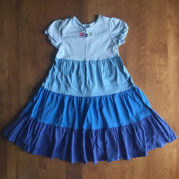 Hanna Andersson Other - Hanna Andersson blue twirl dress 120